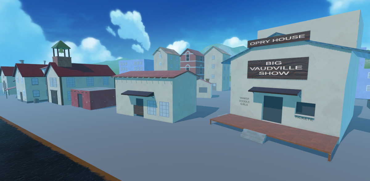 Old Cartoon House/Props