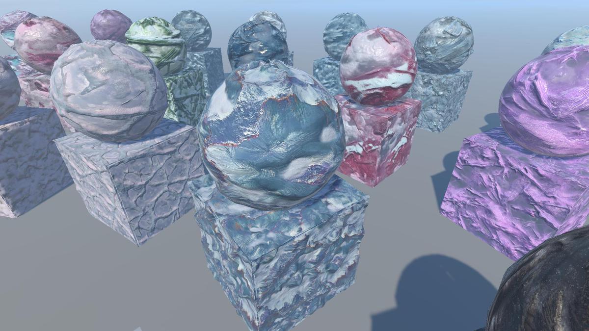 Alien Ground Materials - Snow & Ice