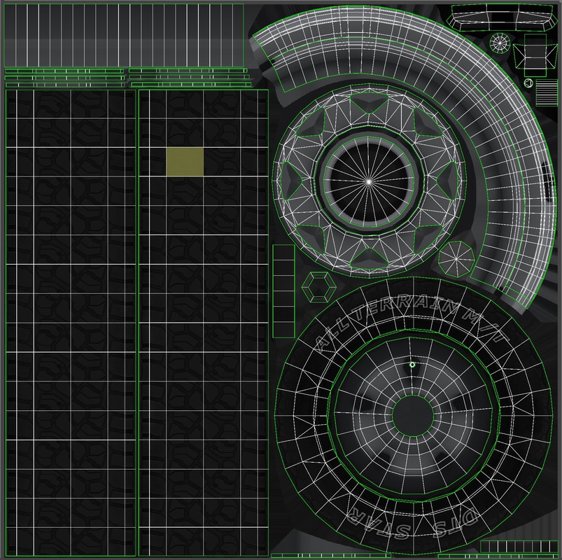 80s Offroad police car