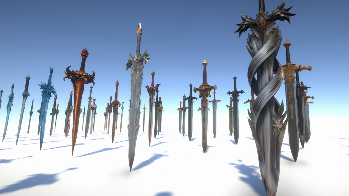 Legendary Swords Mega Pack