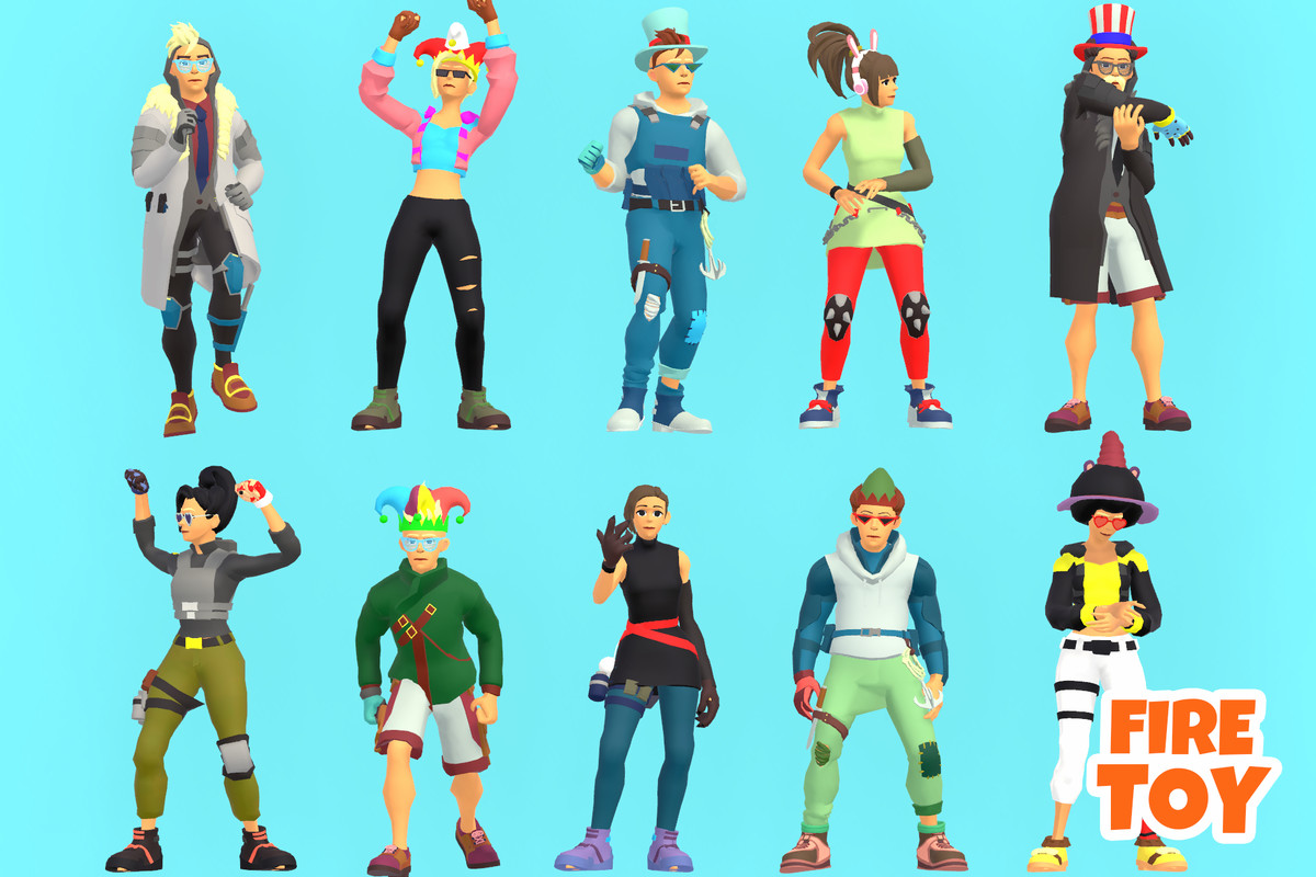 Stylized Modular Characters Pack