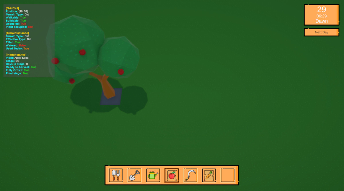 Professional Grid-Based Farming System