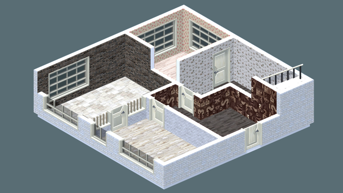 Kornex Interior: Wall System Pack 2