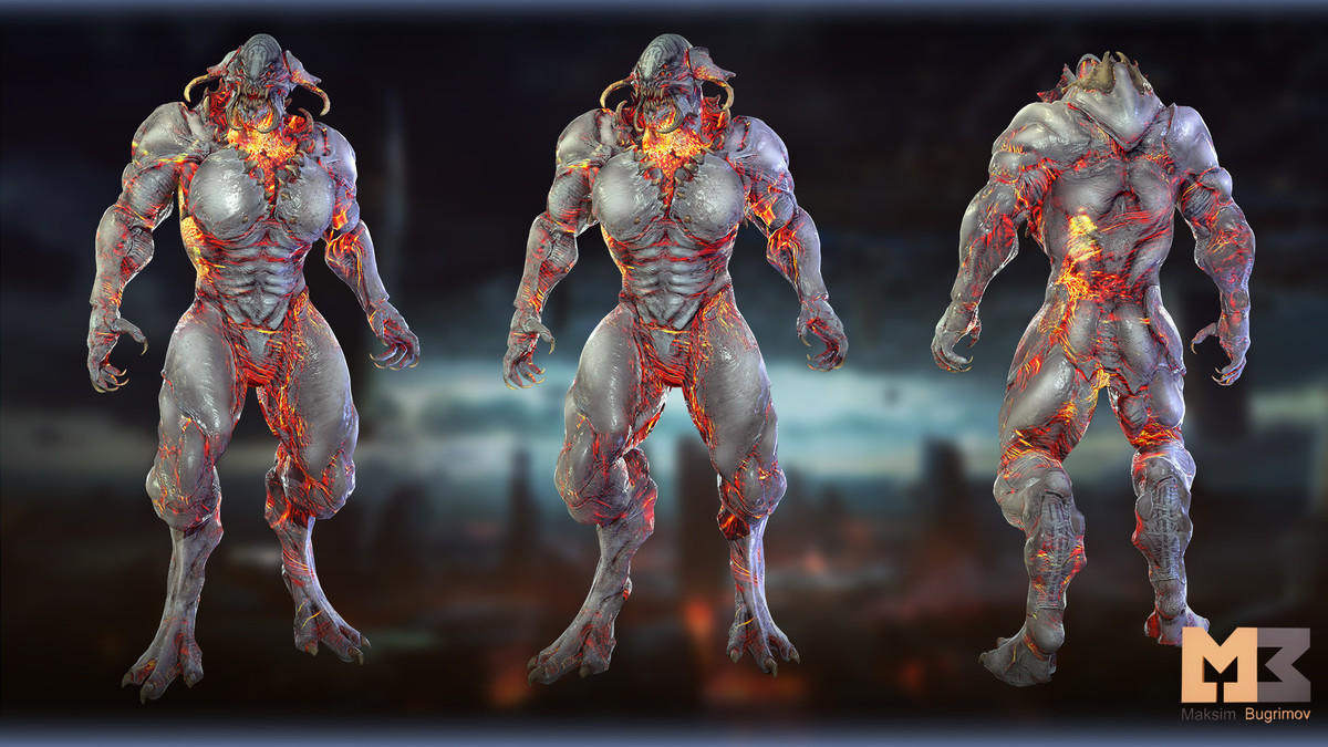 Character Alien Warrior 05