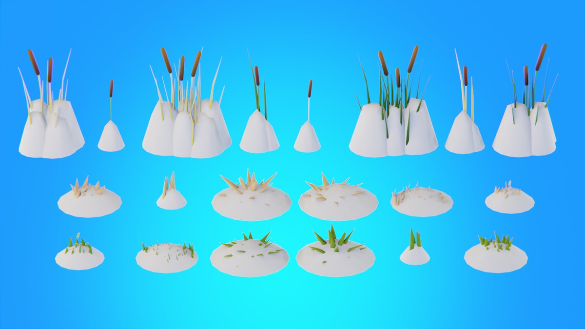 Low Poly Seasonal Forest Biome by IGS