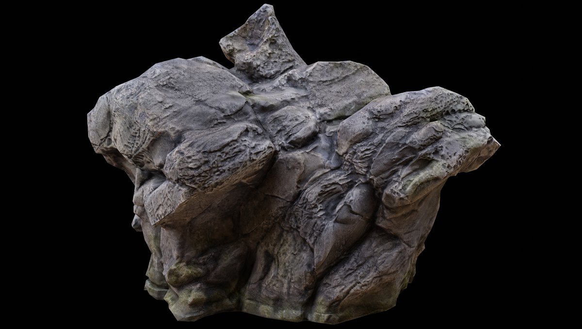 Mushroom shore rocks volume one Photogrammetry PBR 4K