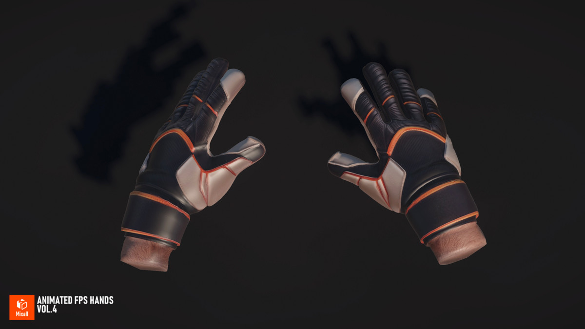 Animated FPS Hands Vol.4