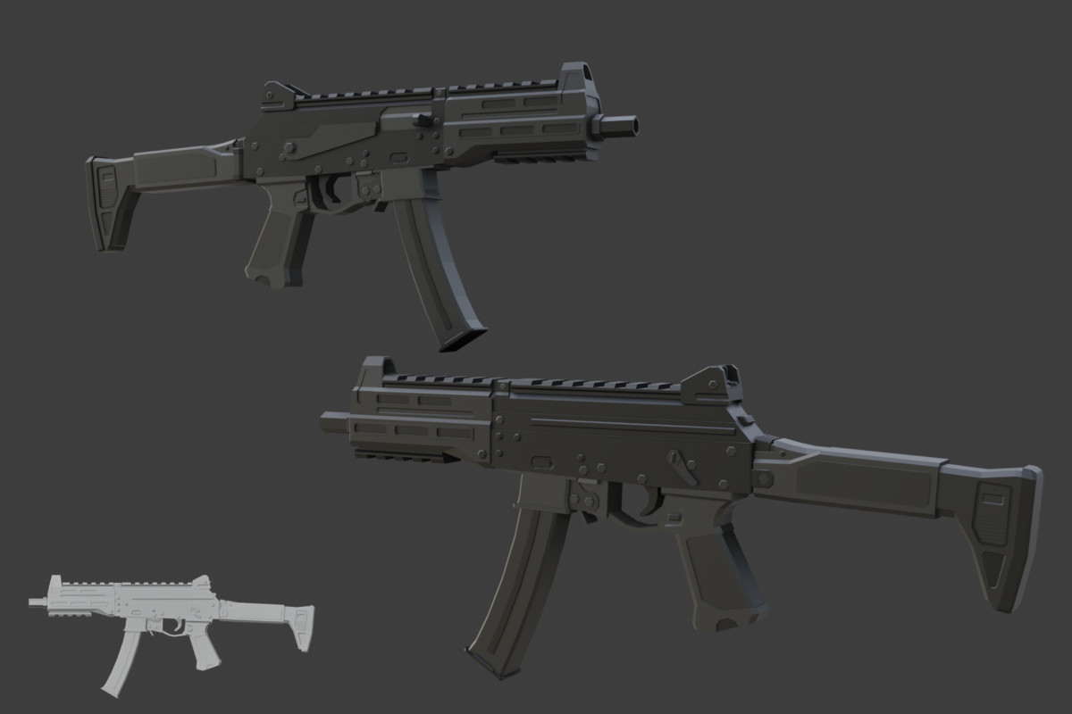 Low Poly Weapon Bundle Pack 3
