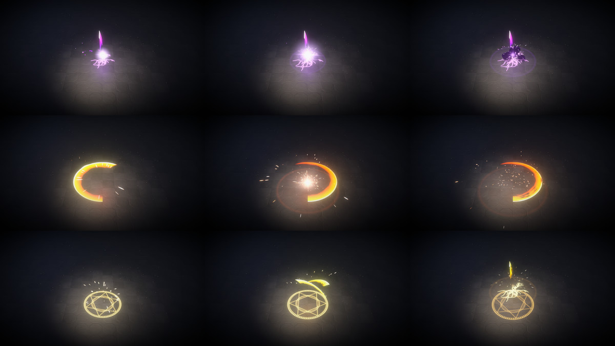 Stylized Combat VFX - 150 Effects