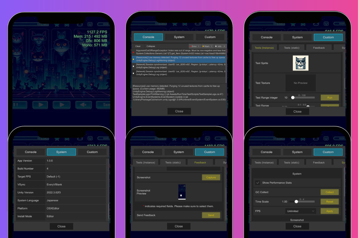 Logify - Professional In-Game Console & Logger
