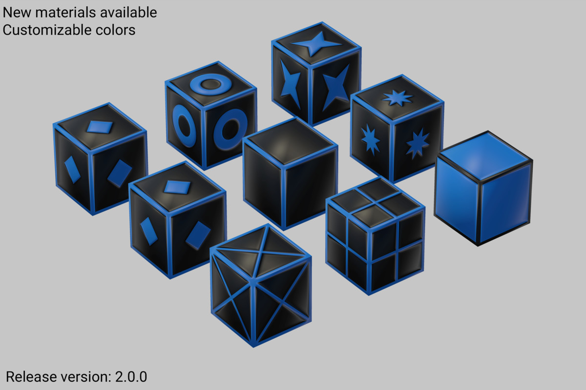 Cube World Puzzles – Starter kit
