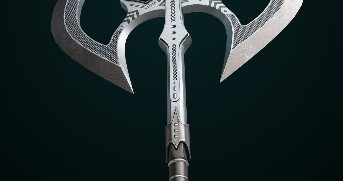 Battle Axe 07 All URP HDRP Textures