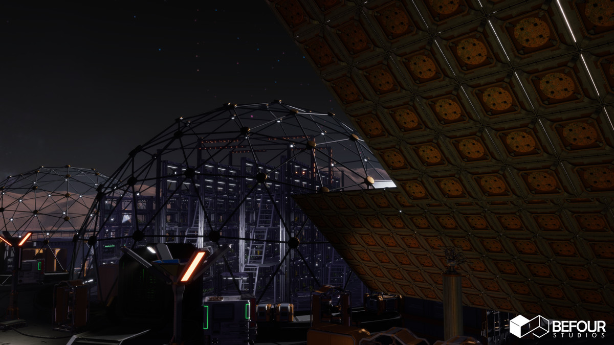 Orbital Base Environment (Sci-Fi Space)