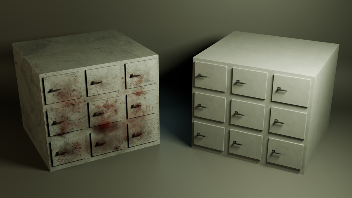 Hospital Clean/Horror Props Pack – Modular Environment | URP/HDRP