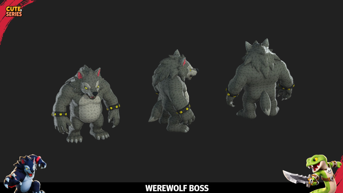 Werewolf Boss Cute Series