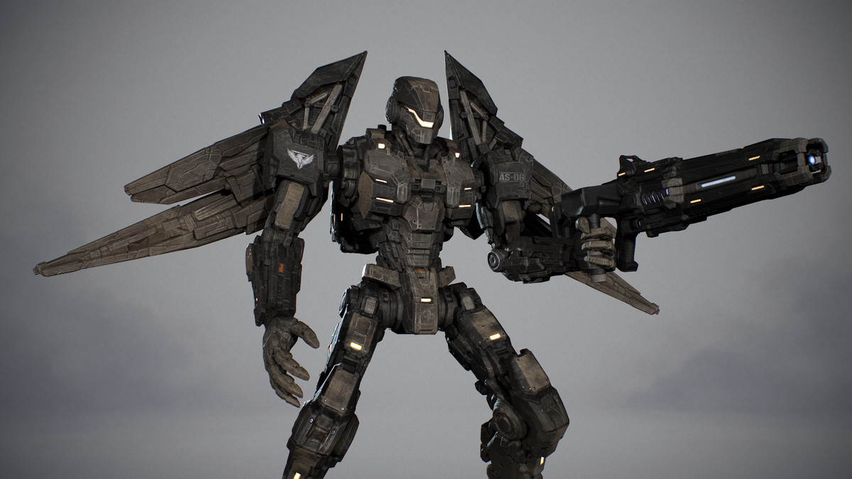 Aerial Strike Mech