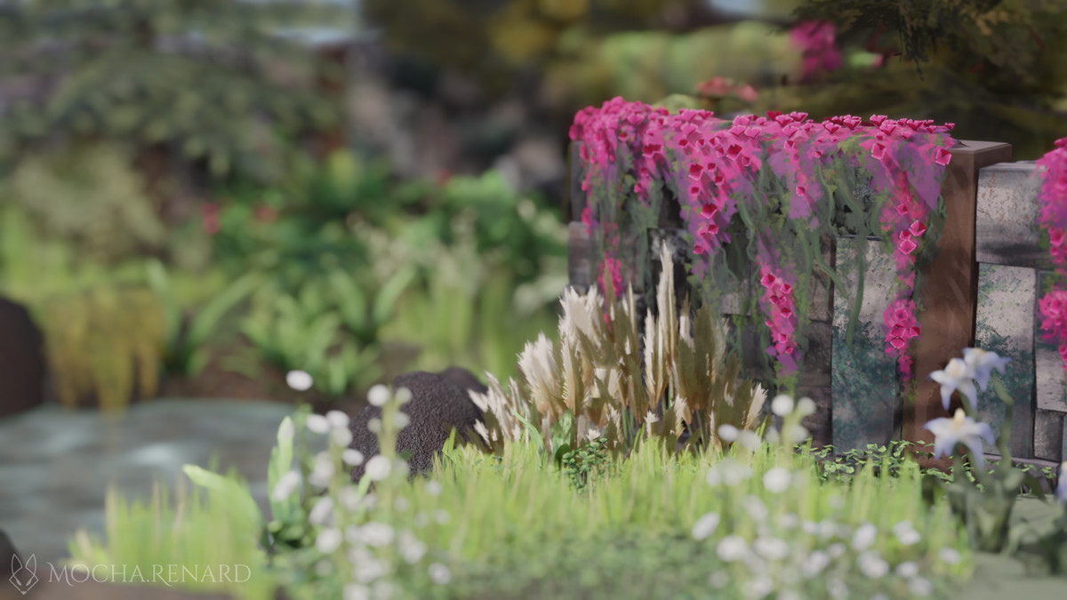 Renard Noir Hand-painted Foliage Pack