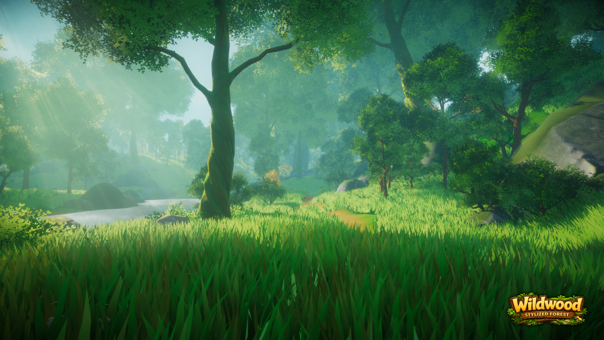 Wildwood: Stylized Forest (Stylized Nature, Stylized Forest, Nature, Biome)