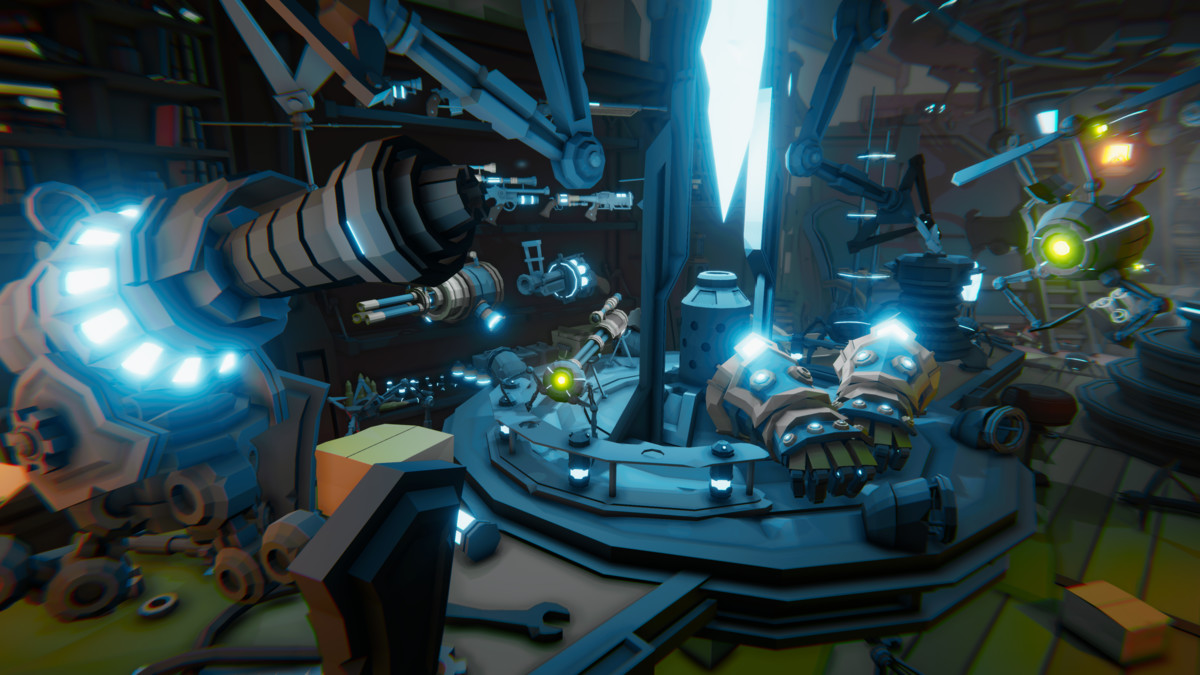 STYLIZED Fantasy Magitech Laboratory - Low Poly 3D Art