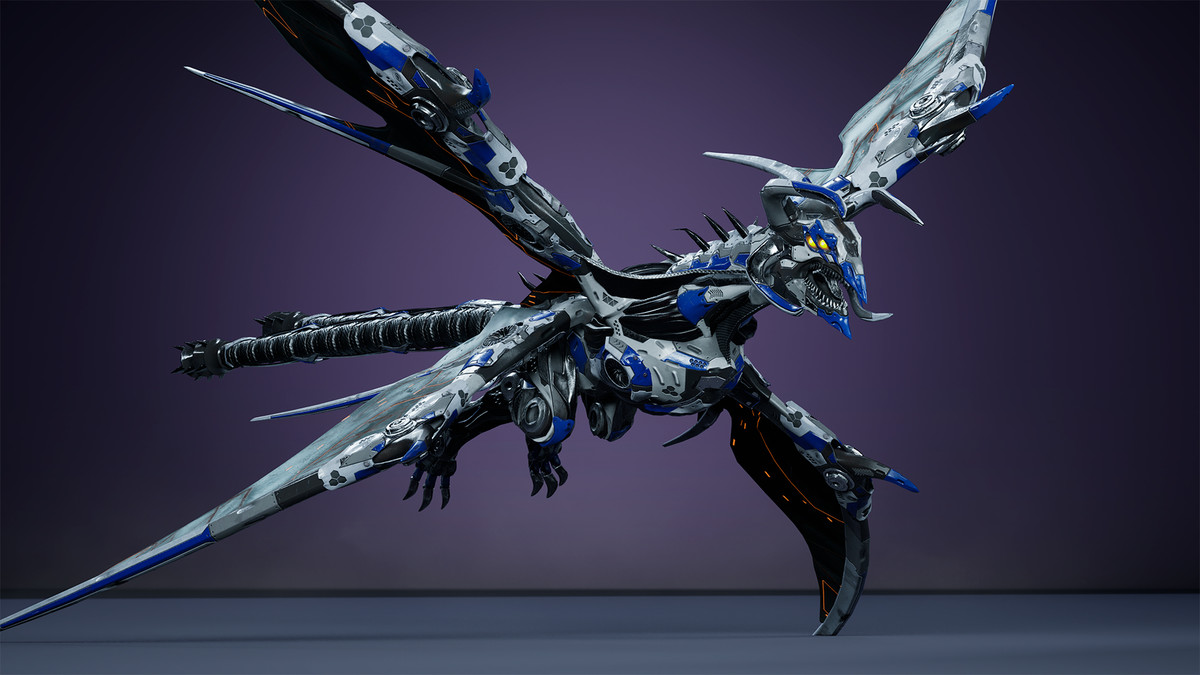 Sci-Fi Dragon 4Wings