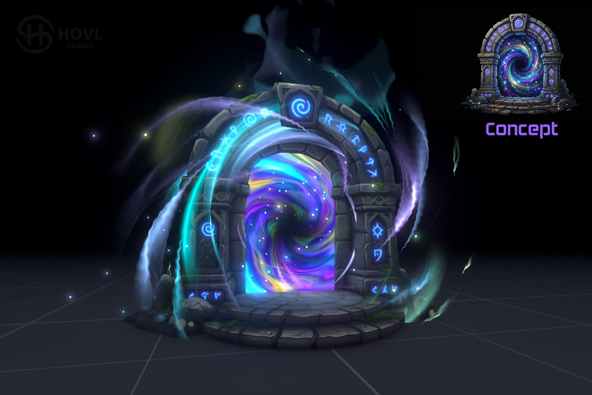 HQ Toon Portal Effects