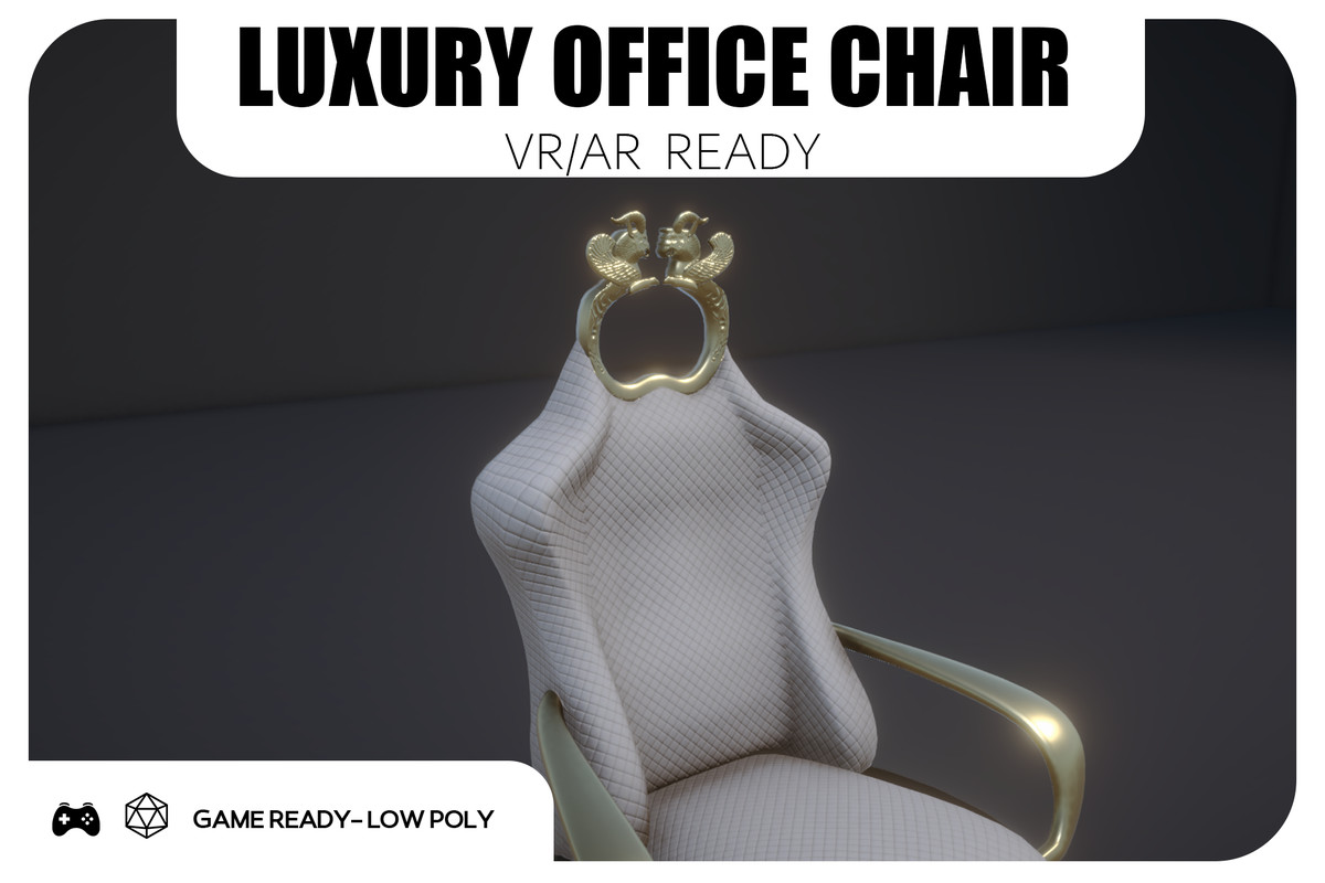 Luxury Office Chair - Game Ready
