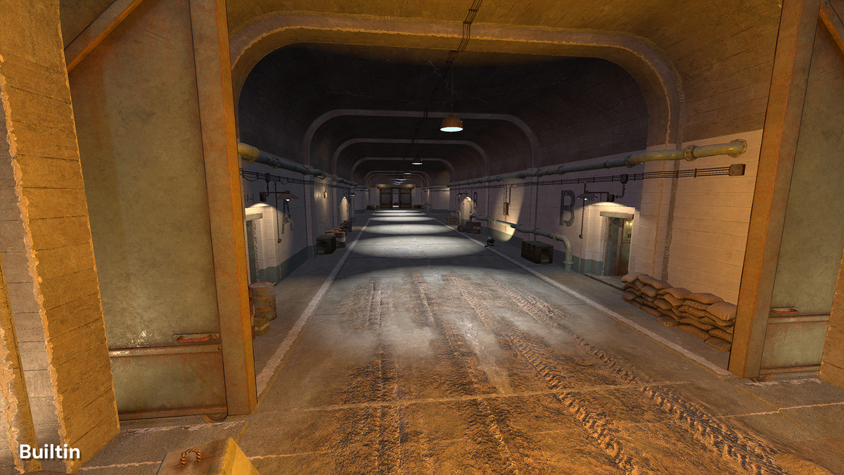 WW2 & Cold War Modular Military Bunker Entrance, Tunnel and Checkpoint