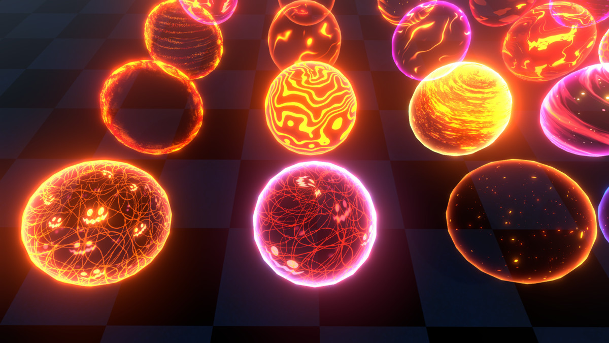 Fire Hologram FX Shader Pack