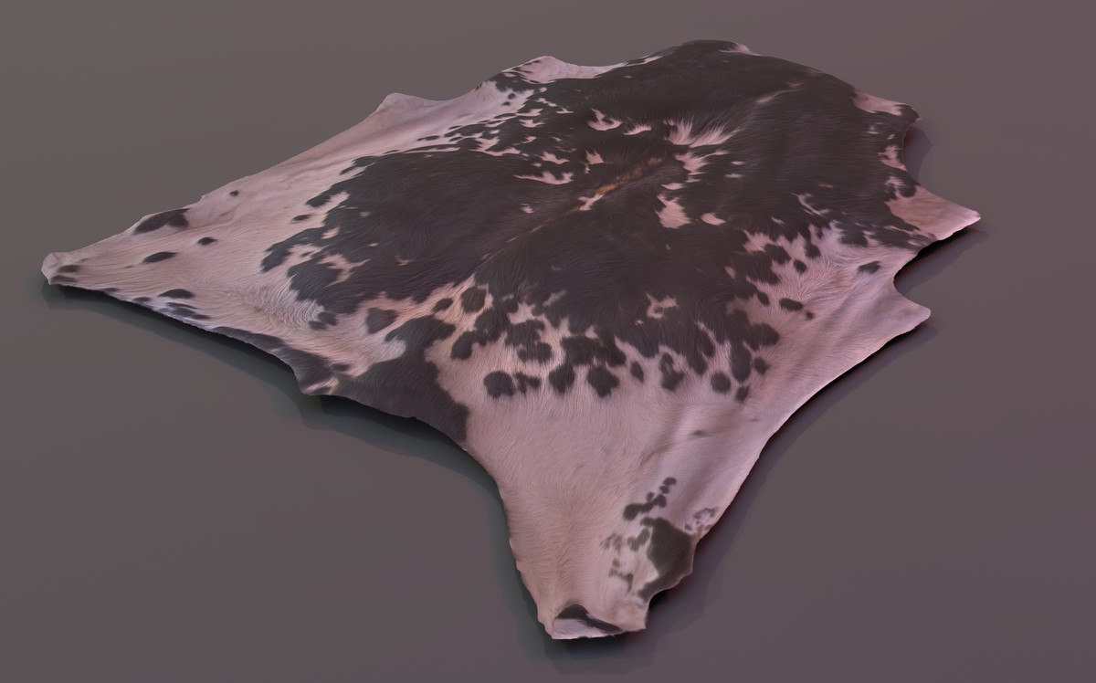 animal pelts volume two: cow, zebra, tiger, bear, deer, goat