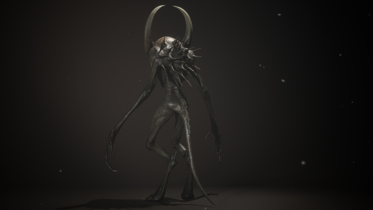 Crescent Horn Horror - Humanoid Creature 3