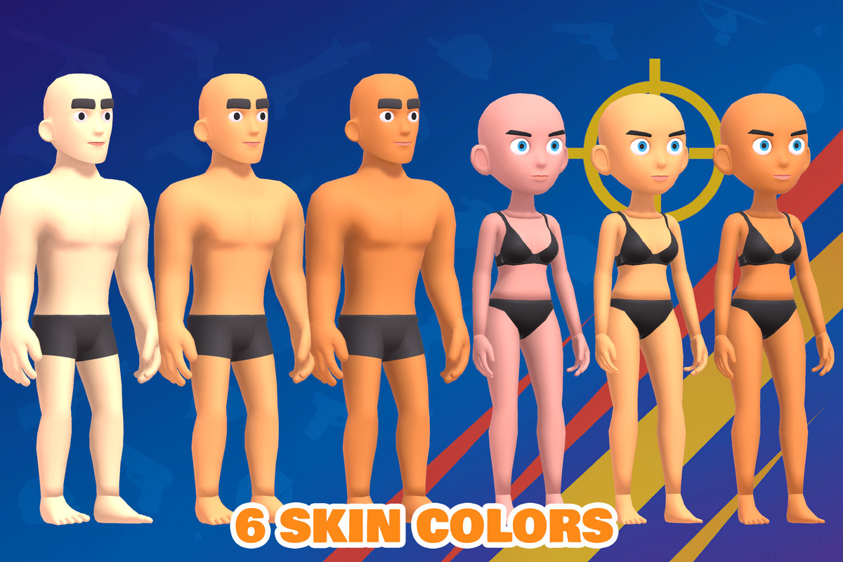 Stylized Battle Characters Pack