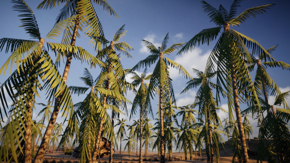 Mobile Palm Tree Bundle (for URP)