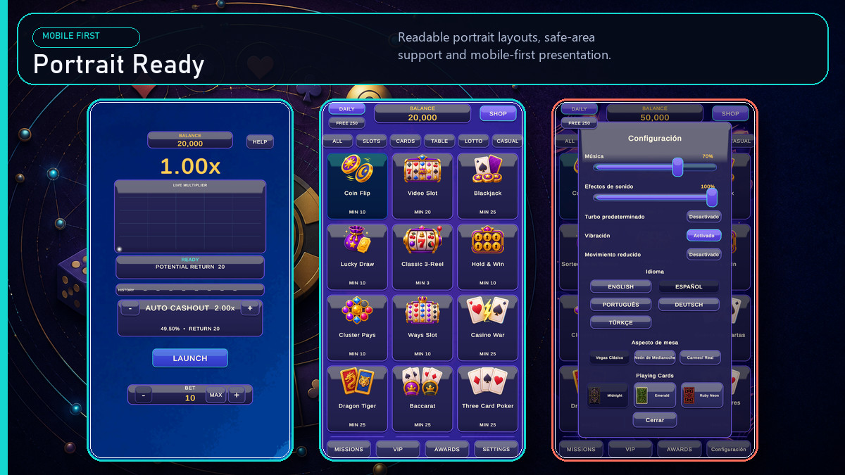 Complete Casino Kit - 31 Games, Meta Systems & Editor Tools