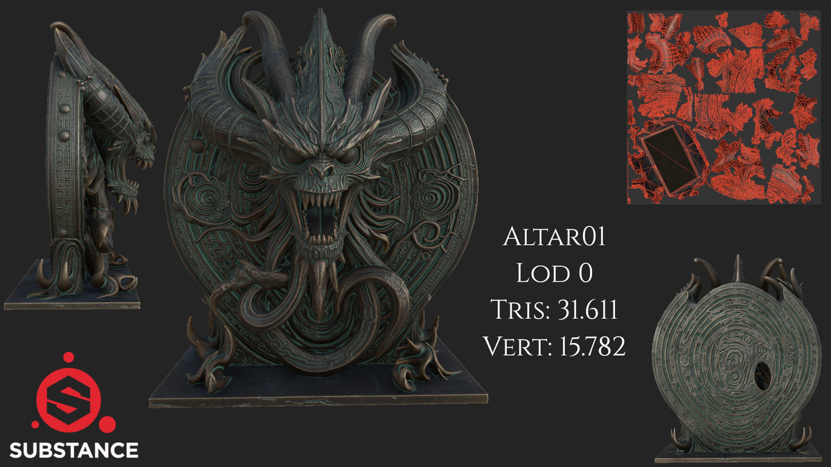 5 Dark Fantasy Altars