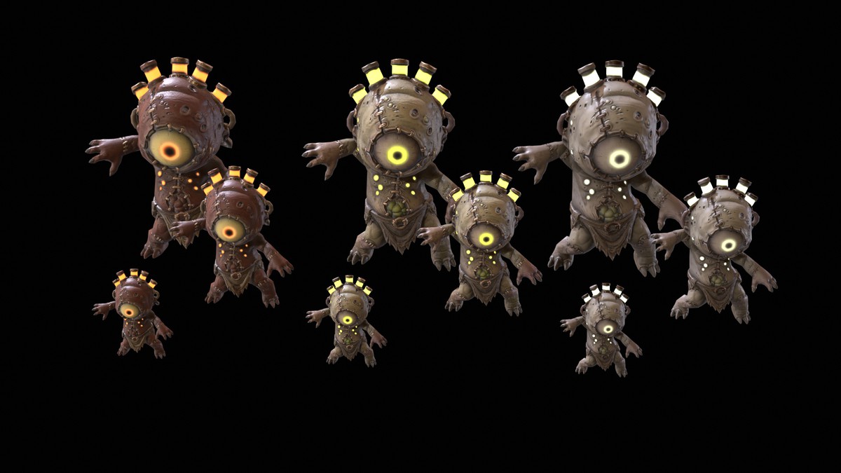 Chibi Necro Zombie Eye