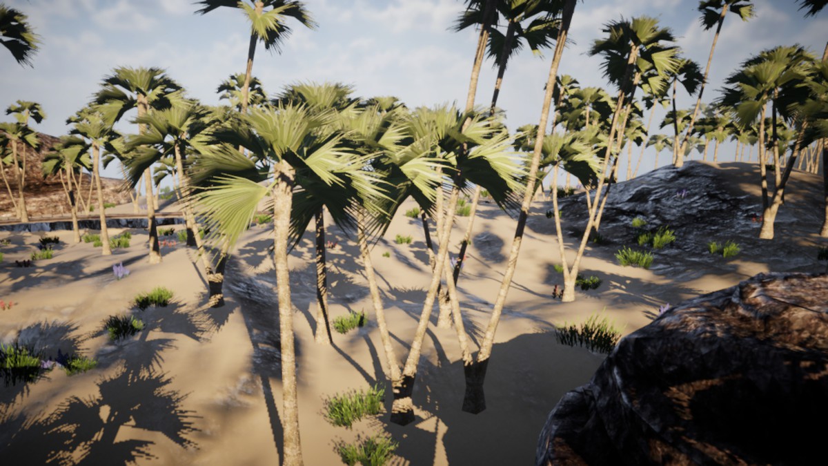 Mobile Palm Tree Bundle (for URP)