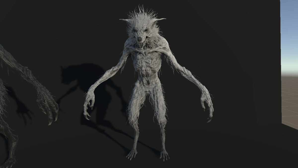 Feral Werewolf Monster