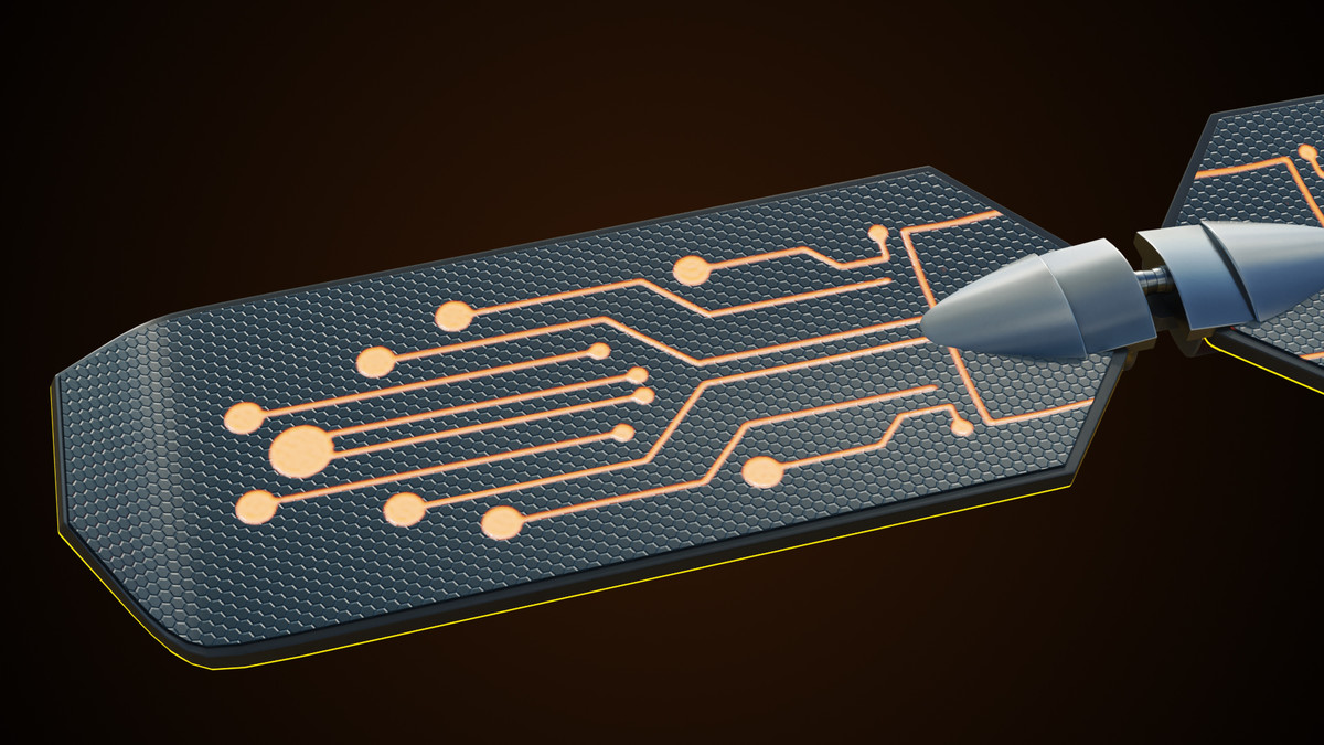 Sci-Fi Hoverboard 4 URP HDRP Textures