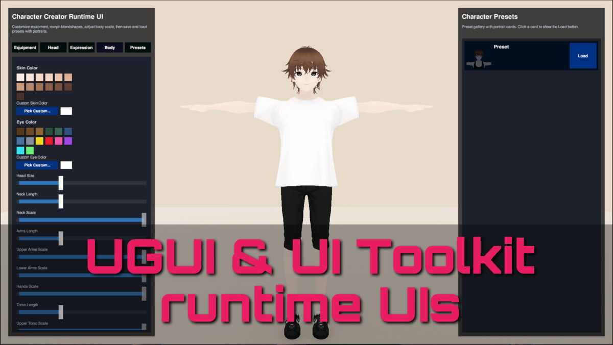 Crystal Character Creator | Sculpt Design Equip any Model & GC2 Integration