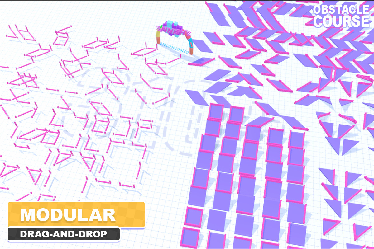 Obstacle Course - Modular Platformer Kit
