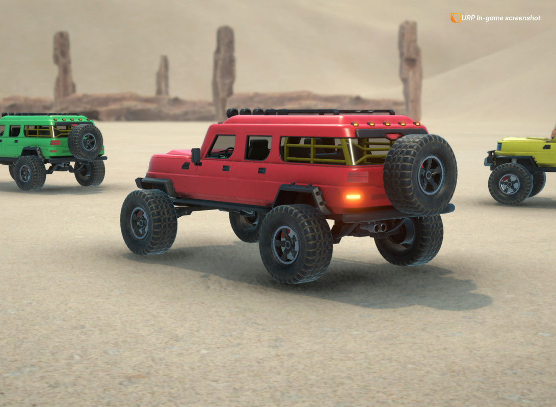 LWB 4x4 - Heavy Duty Off-Road SUV Vehicle Physics