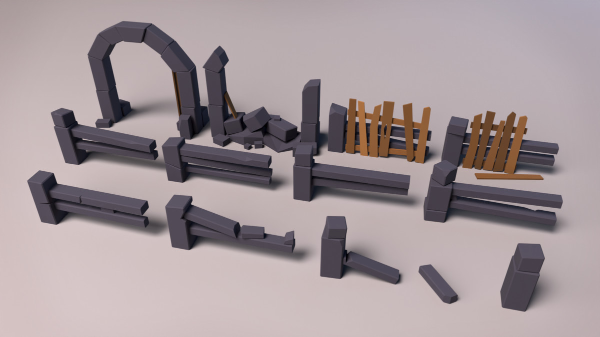 Stone Fence Set – BoznaWhat