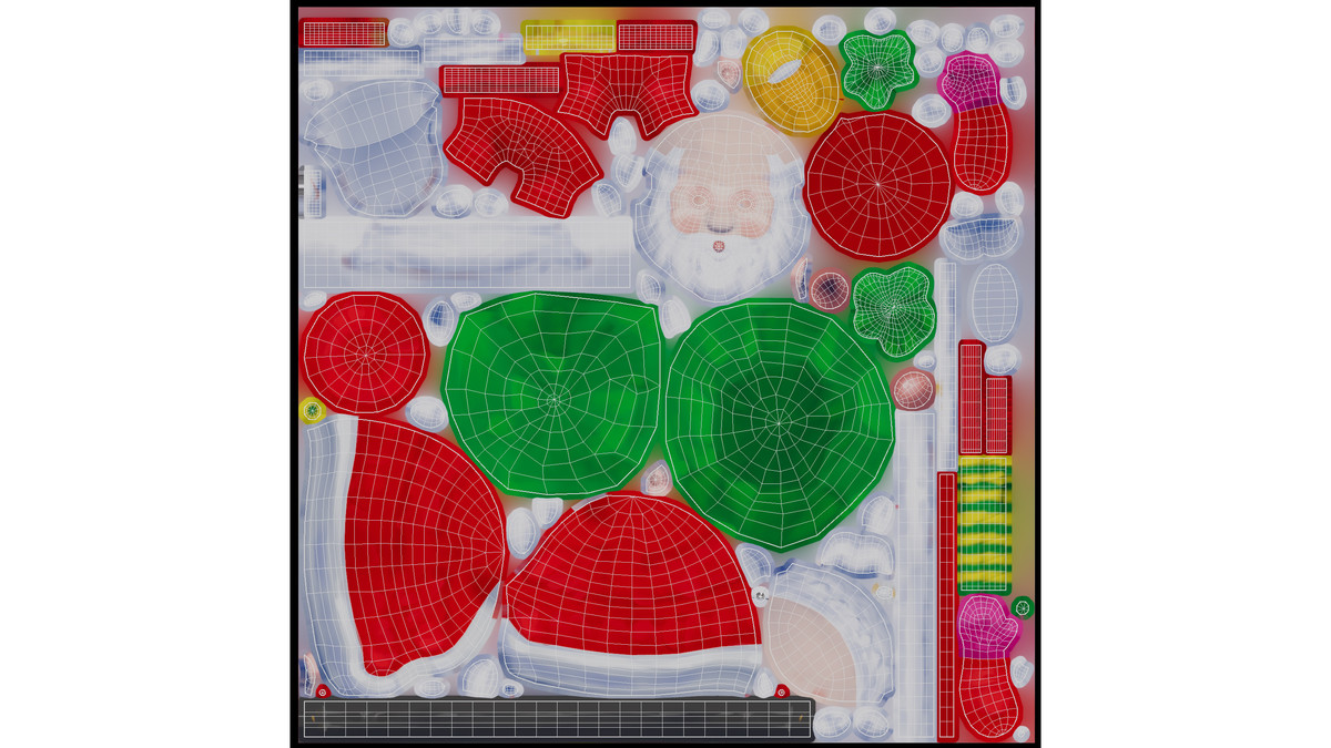 santa claus 24 animations
