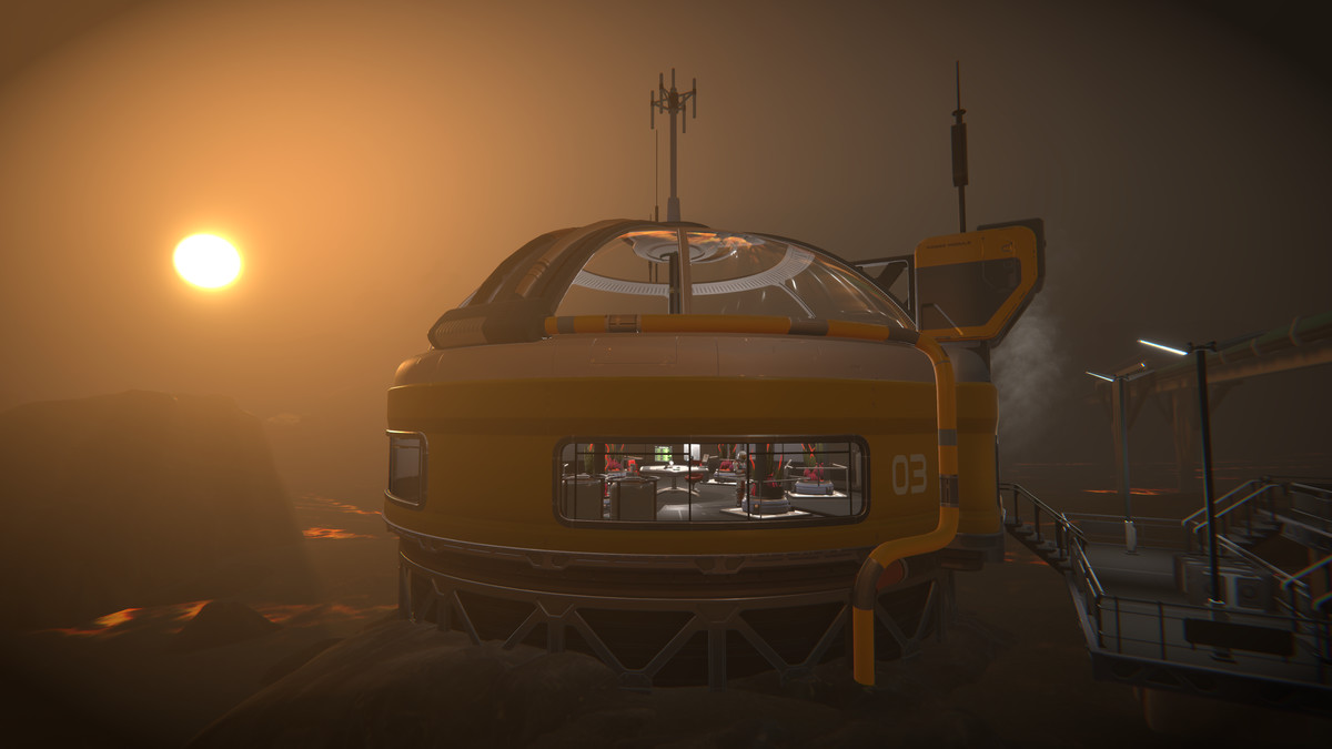 Modular Sci Fi Base Kit-Volcano