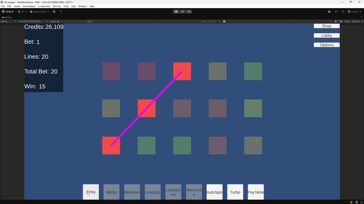 SlotFramework - Slot Machine Engine