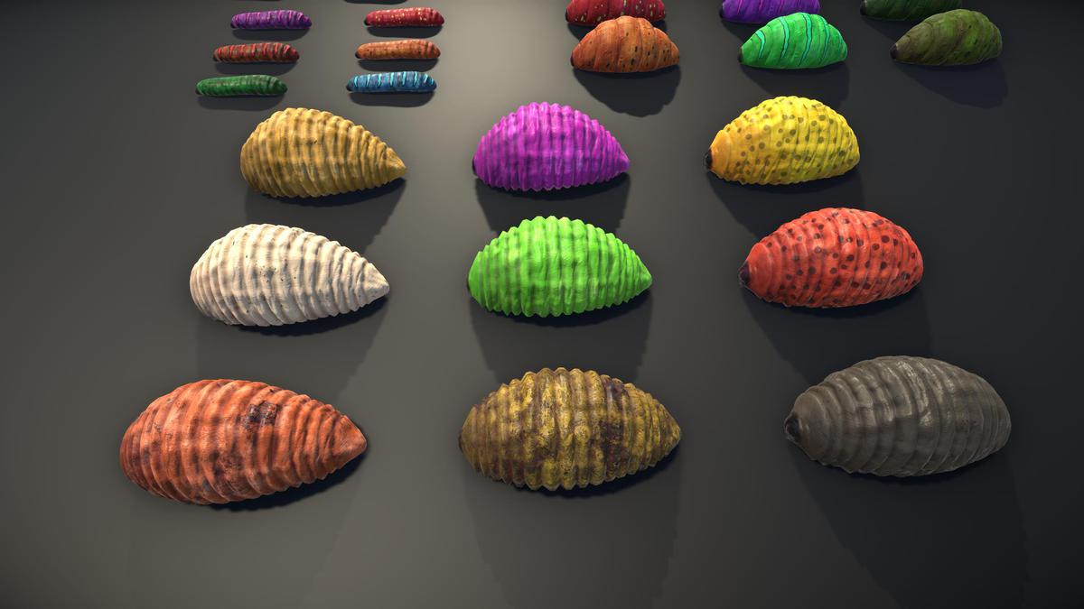 Frozen Winter Worms(Customizable)