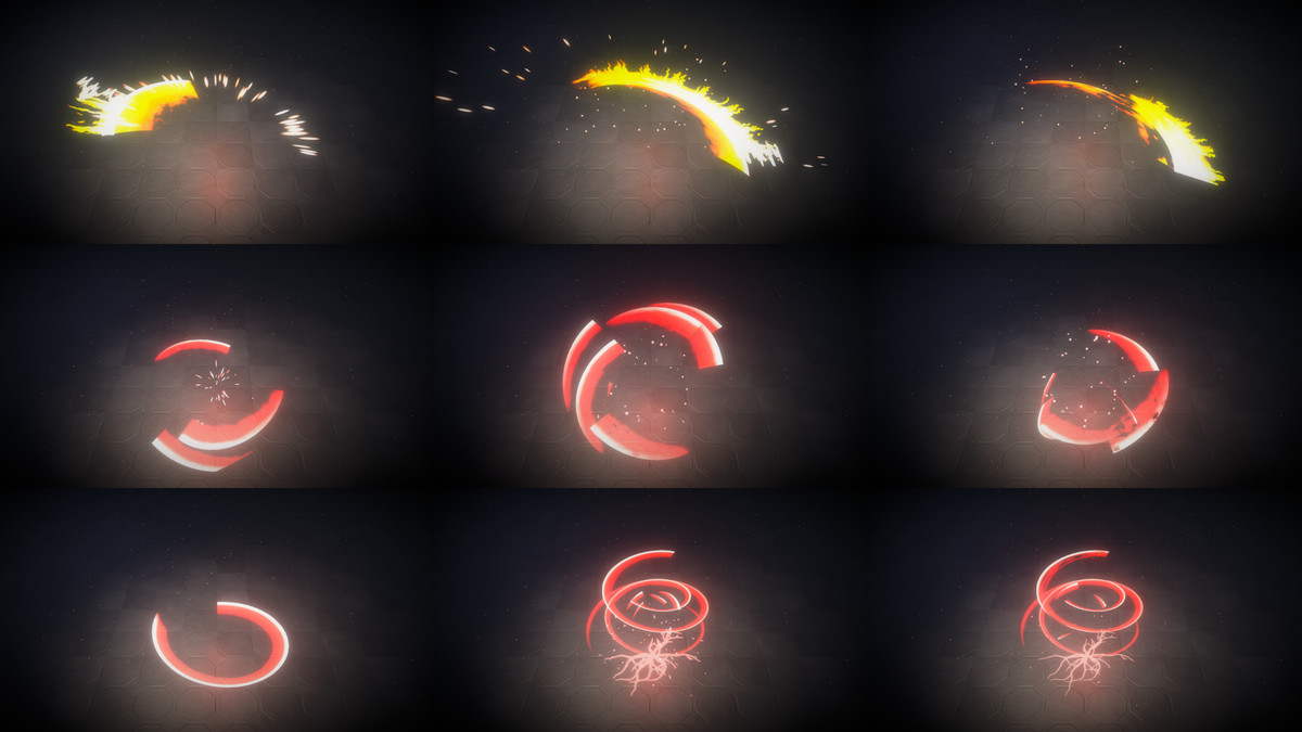 Stylized Combat VFX - 150 Effects