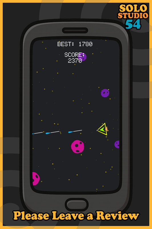 Solo Asteroids Game Template