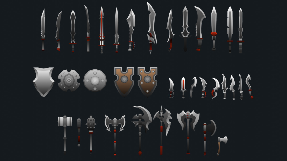 Weapon Pack - 3D Game Kit