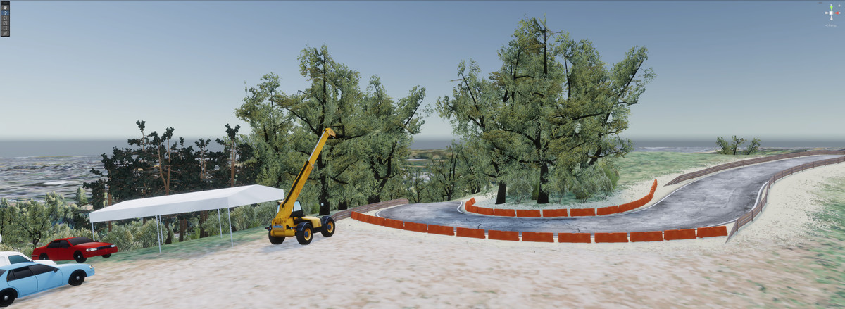 Realistic Hillclimb Track Castro